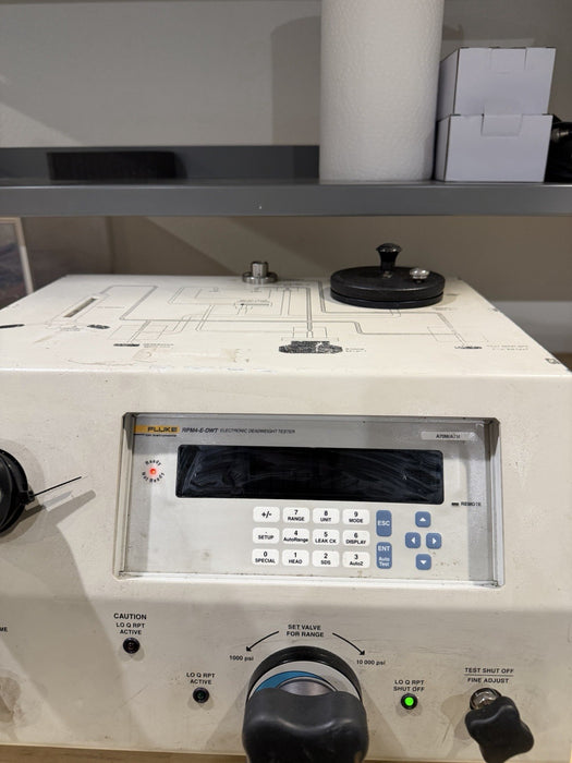 RPM4-E-DWT ELECTRONIC DEADWEIGHT TESTER (PARTS ONLY) FOR PARTS - SHIPS FAST