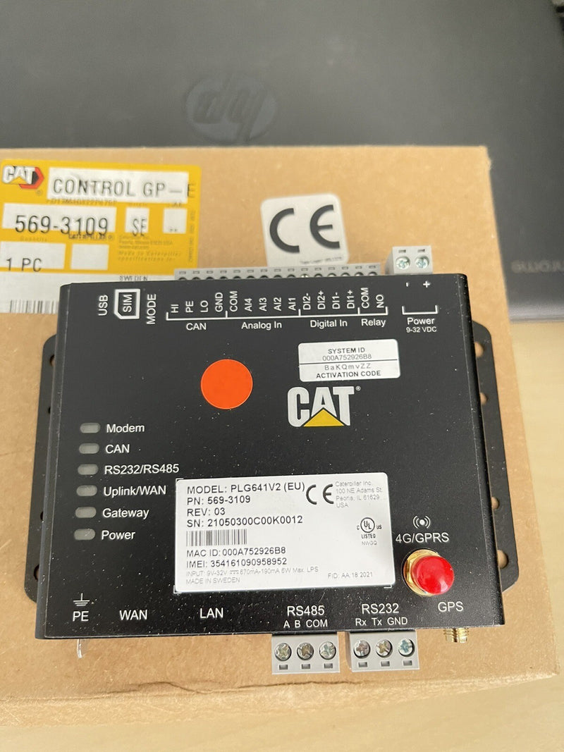 CAT 569-3109 ELECTRONIC CONTROL GROUP