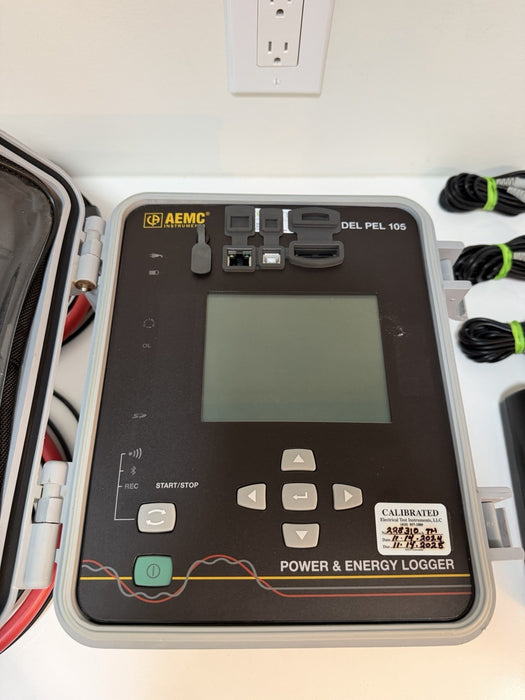AEMC PEL 105 POWER & ENERGY LOGGER (CALIBRATED 2025) SHIPS FREE