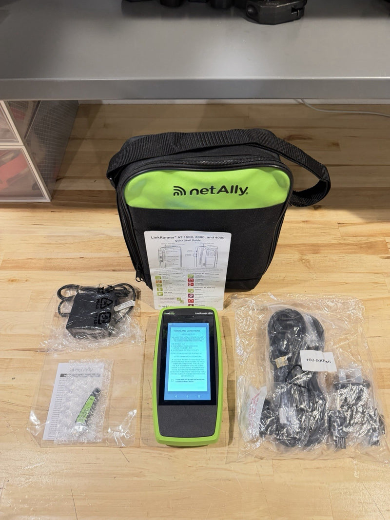 NETALLY LINKRUNNER AT 1500 NETWORKS AUTO-TESTER LRAT1500 (NEW) FREE SHIPPING