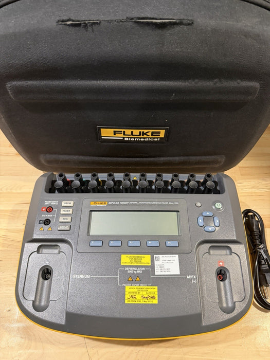 FLUKE IMPULSE 7000DP ANALYZER WITH LEADS & ACCESSORIES CALIBRATED 2026 TESTED