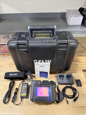 FLIR T640 THERMAL IMAGING CAMERA WITH ACCESSORIES TESTED