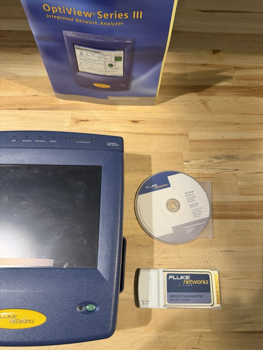 FLUKE NETWORKS OPTIVIEW SERIES III INTEGRATED NETWORKS ANALYZER