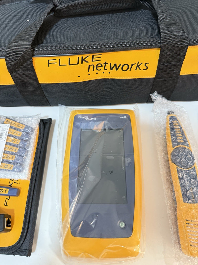 FLUKE NETWORKS LIQ-KIT LINKIQ TESTER KIT CALIBRATED 2025