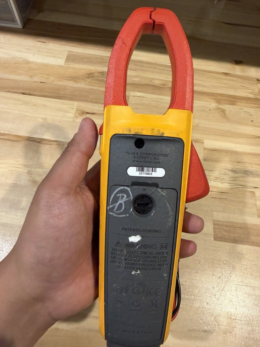 FLUKE 376 AC/DC TRUE RMS WIRELESS CLAMP METER WLEADS & CLIPS
