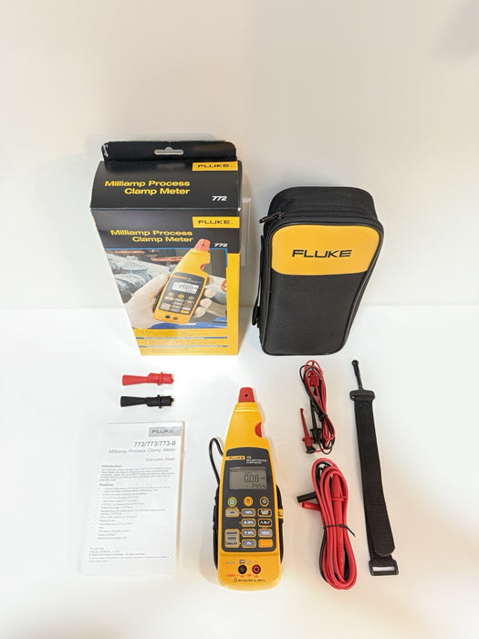 FLUKE 772 MILLIAMP PROCESS CLAMP METER MFD-2025 NEW SEALED