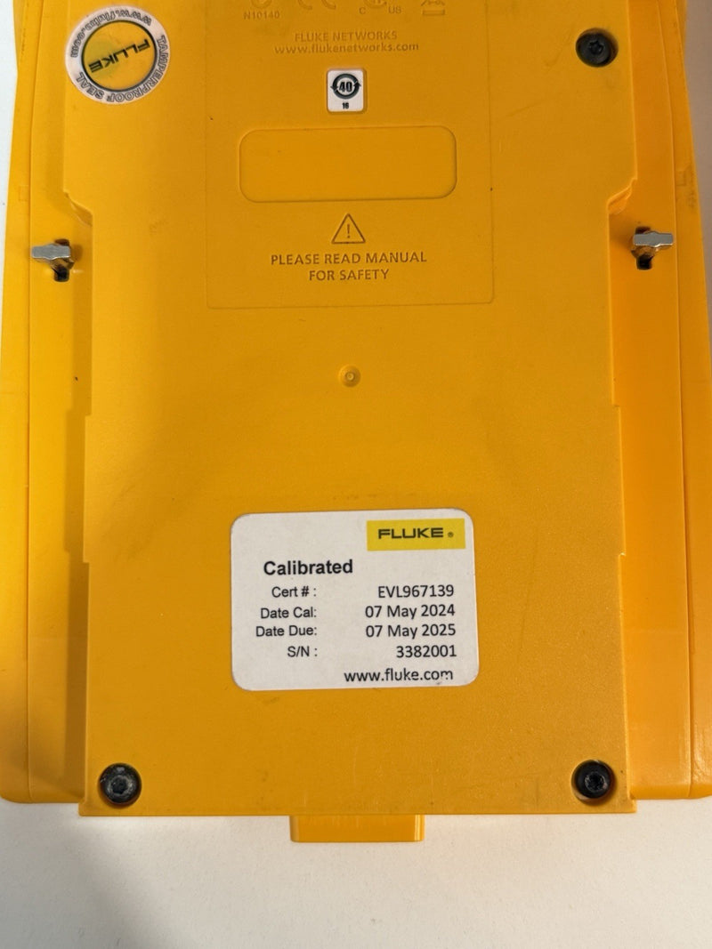 FLUKE NETWORKS CFP-Q CFP-QUAD CERTIFIBER PRO SM MM FIBER OLTS CALIBRATED 2025