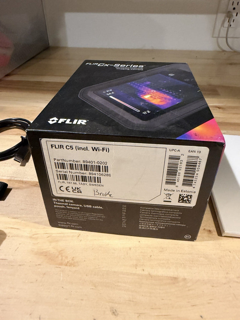 FLIR C5 COMPACT THERMAL IMAGING CAMERA