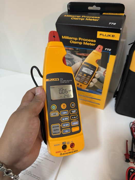 FLUKE 772 MILLIAMP PROCESS CLAMP METER MFD-2025 NEW SEALED