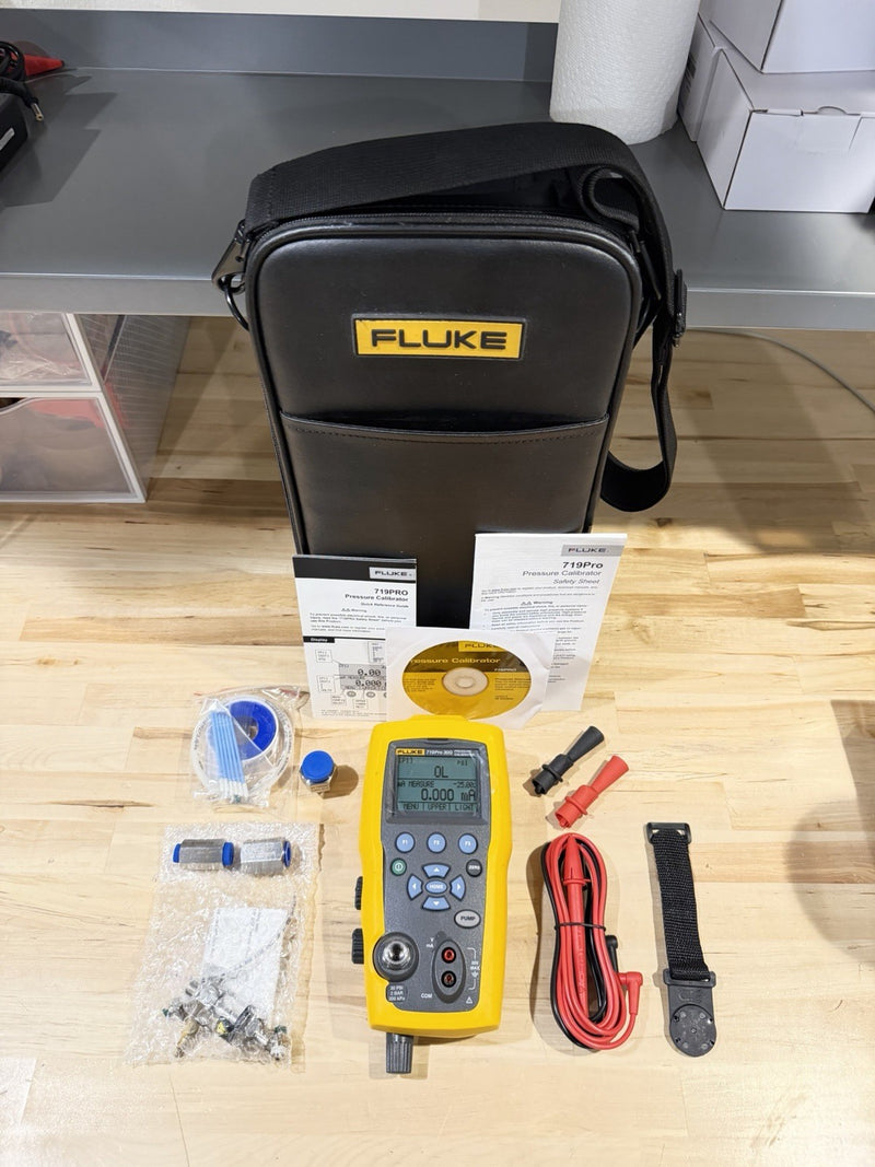 FLUKE 719PRO 30G PRESSURE CALIBRATOR KIT (PARTS ONLY) FOR PARTS