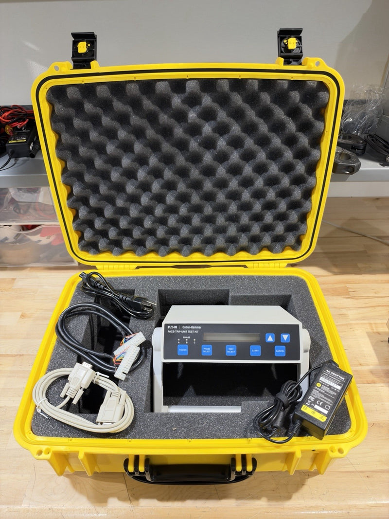 EATON MTK1000 TEST KIT FOR MAGNUM DS DIGITRIP CUTLER HAMMER TRIP UNIT TEST KIT