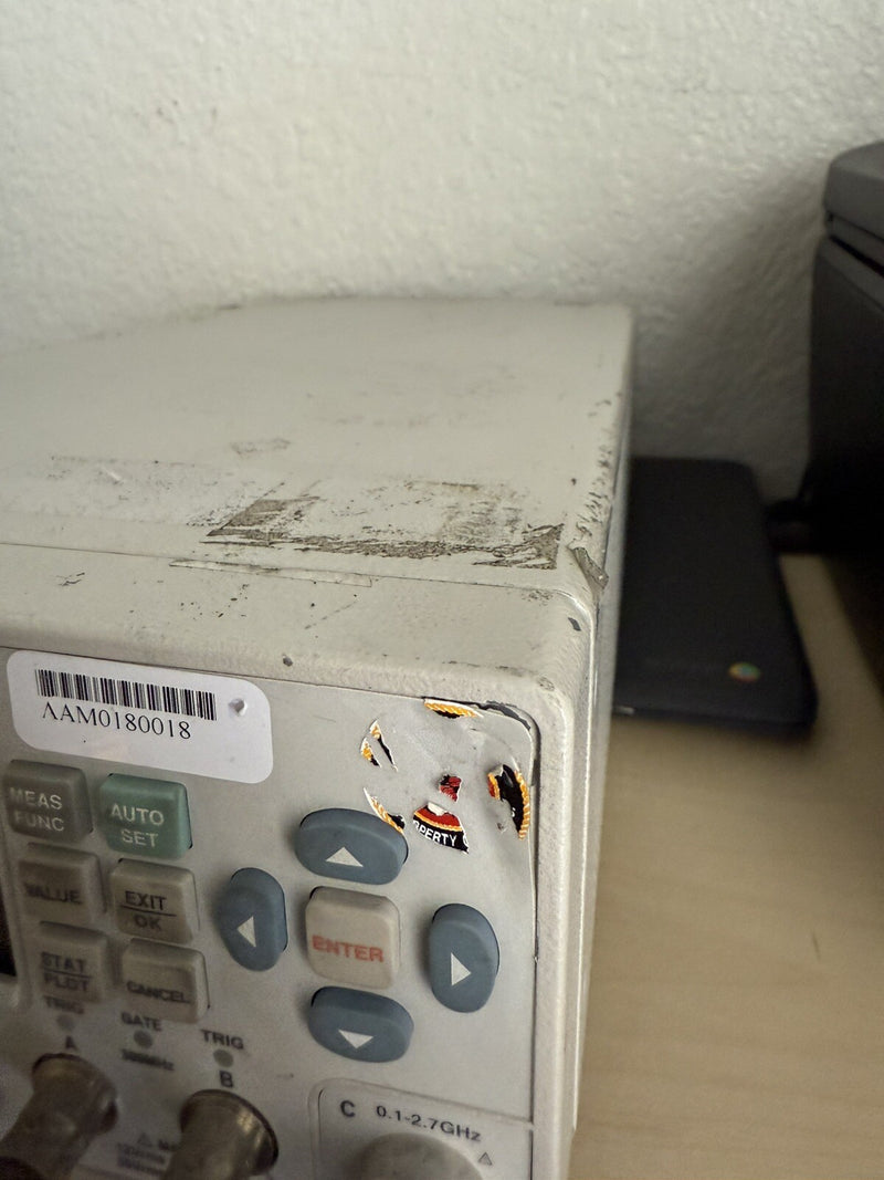 FLUKE PM6690 2.7 GHZ FREQUENCY COUNTER/TIMER ANALYZER