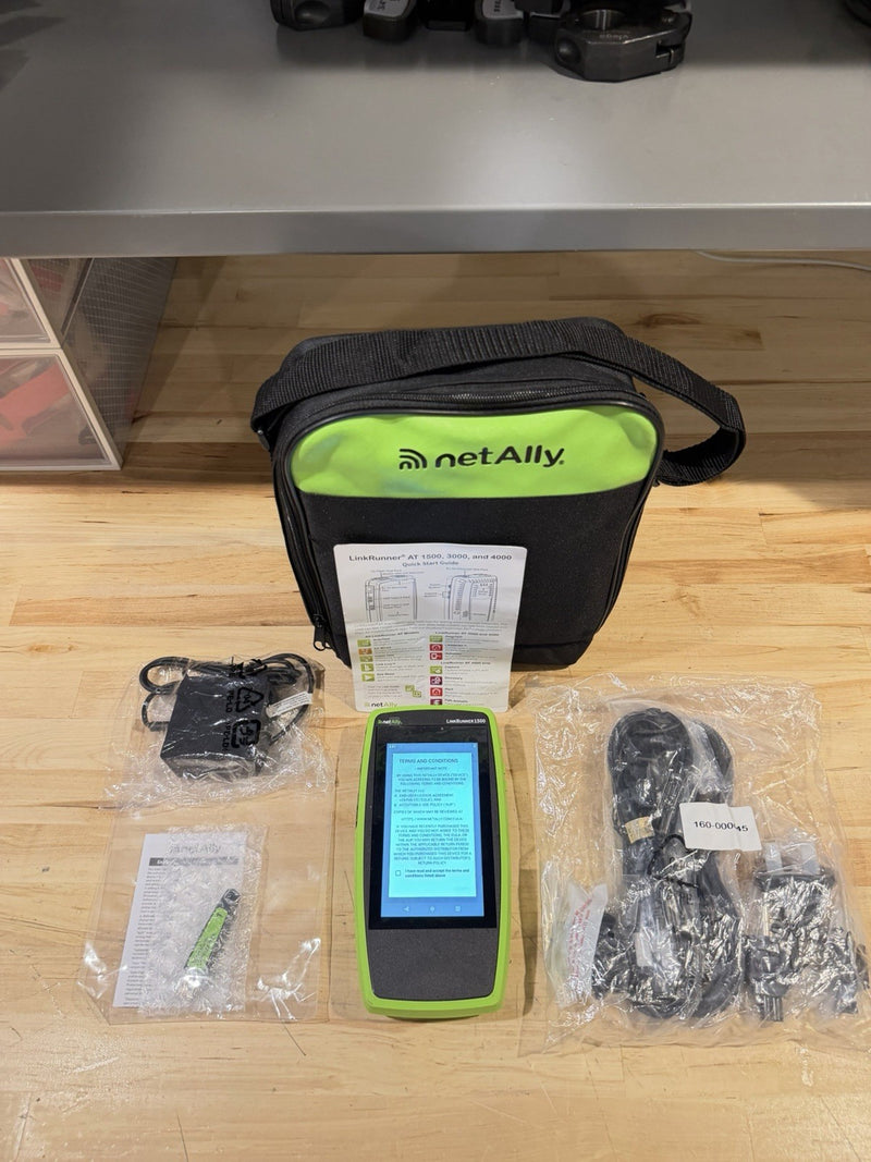 NETALLY LINKRUNNER AT 1500 NETWORKS AUTO-TESTER LRAT1500 (NEW) FREE SHIPPING