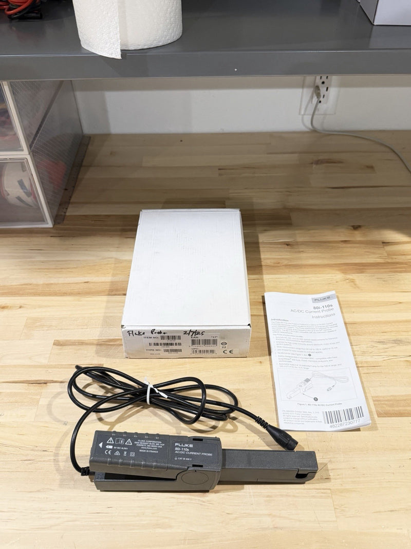 FLUKE 80I-110S AC DC CURRENT PROBE