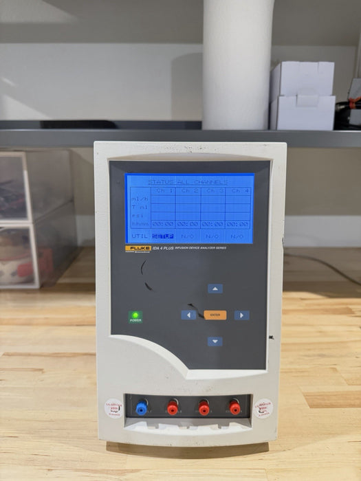 FLUKE BIOMEDICAL IDA 4 PLUS INFUSION DEVICE ANALYZER SERIES (TESTED) SHIPS FREE