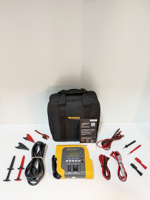 FLUKE BIO MEDICAL ESA609 ELECTRICAL SAFETY ANALYZER WITH ACCESSORIES NEW