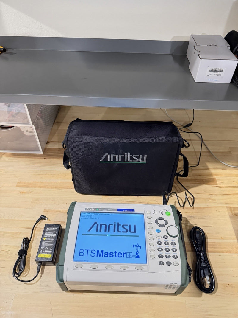 ANRITSU MT8222A BTS MASTER MULTI-FUNCTIONAL BASE STATION ANALYZER TESTED