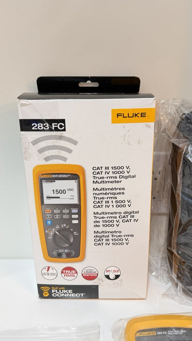 FLUKE 283FC TRUE RMS 1500V MULTIMETER NEW