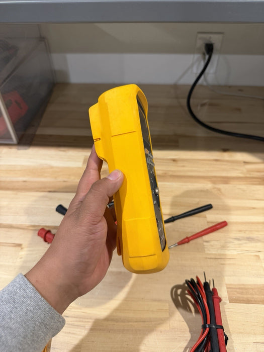FLUKE 28 II TRUE RMS MULTIMETER WITH LEADS & CLIPS TESTED