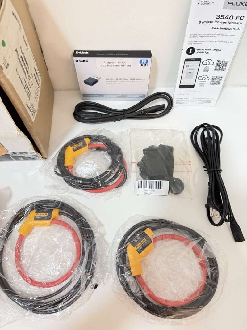 FLUKE 3540 FC 3-PHASE POWER MONITOR KIT