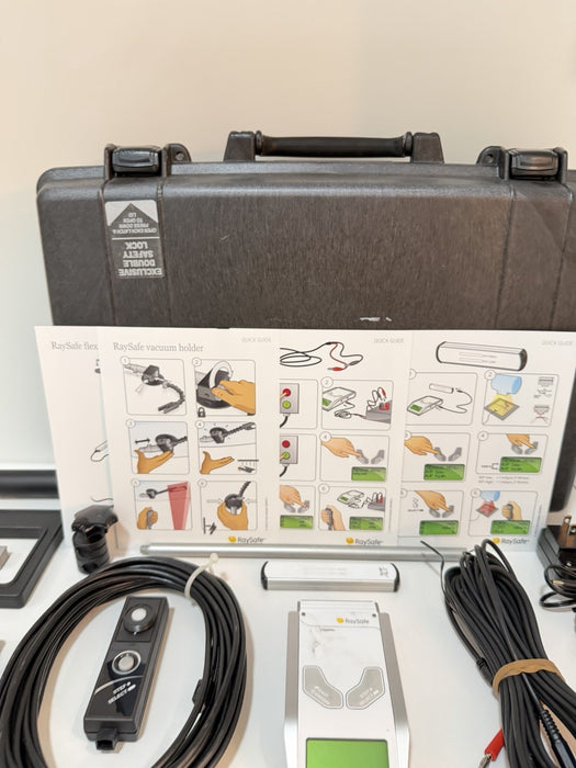 UNFORS RAYSAFE 8201023-D XI BASE UNIT W/ MAS PROBE & ACCESSORIES (TESTED)