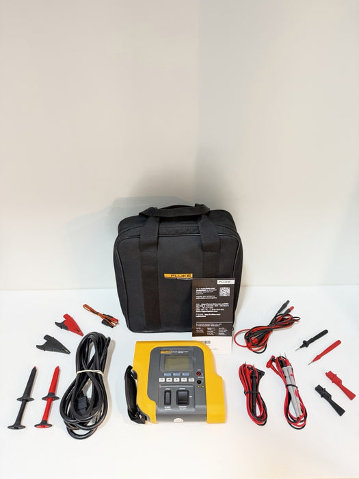 FLUKE BIO MEDICAL ESA609 ELECTRICAL SAFETY ANALYZER WITH ACCESSORIES NEW