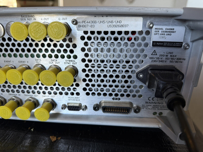 AGILENT E4436B SIGNAL GENERATOR 250 KHZ - 3.0 GHZ