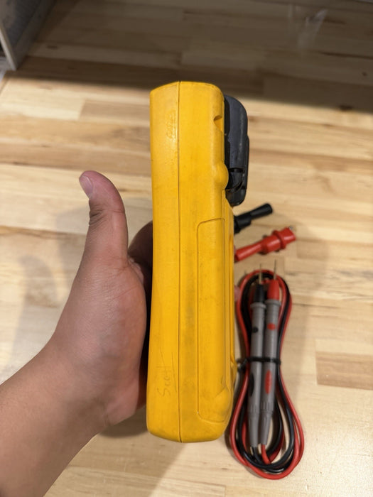 FLUKE 89 IV TRUE RMS MULTIMETER WITH LEADS & CLIPS TESTED