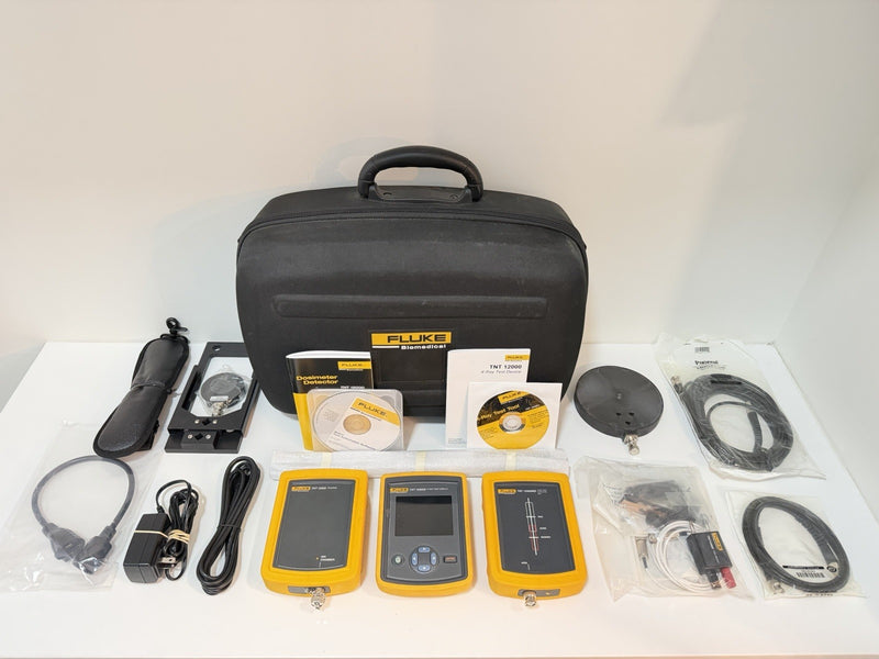 FLUKE BIOMEDICAL TNT 12000D W DOSEMATE 12000WD KIT & ACCESSORIES KIT TESTED