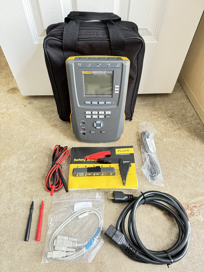 FLUKE ESA612 230V ELECTRICAL SAFETY ANALYZER MEDICAL TESTER