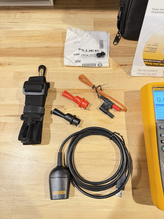 FLUKE 289 FVF COMBO KIT TRUE-RMS DATA LOGGING MULTIMETER (FREE SHIPPING) TESTED