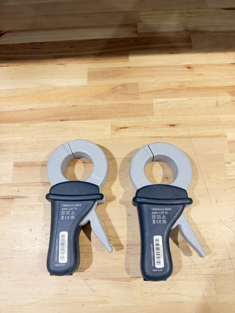 MEGGER MCC1010 & MVC1010 CURRENT & VOLTAGE CLAMPS – DET2/3 EARTH TESTER - TESTED