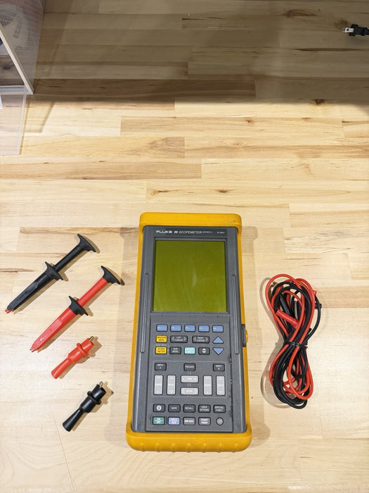 FLUKE 99 SCOPEMETER SERIES II 50MHZ WITH ACCESSORIES