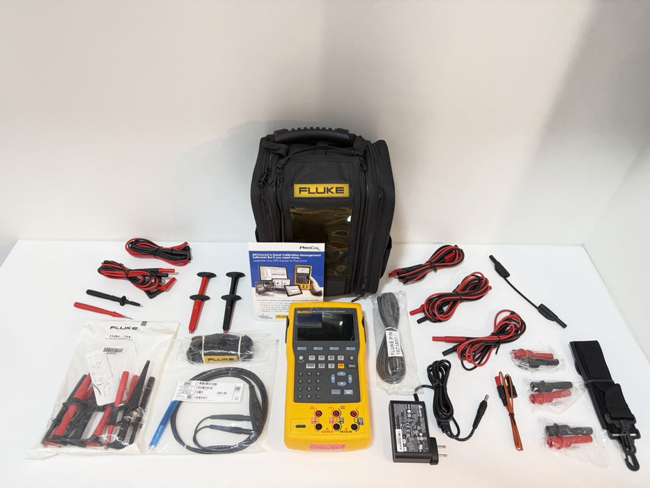 FLUKE 754 DOCUMENTING PROCESS CALIBRATOR WITH ACCESSORIES NEW