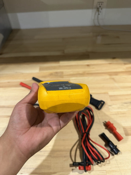 FLUKE 1507 INSULATION MULTIMETER W/ LEADS & CLIPS