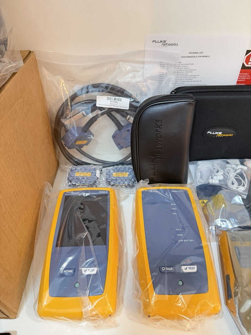 FLUKE NETWORKS DSX2-8000QI/GLD 2 GHZGLD 1 YEAR SUPPORT MFD 2025