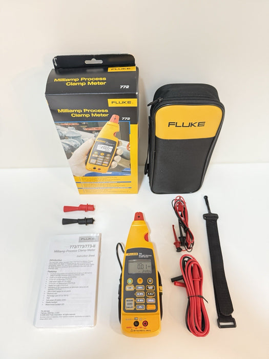 FLUKE 772 MILLIAMP PROCESS CLAMP METER MFD-2025 NEW SEALED