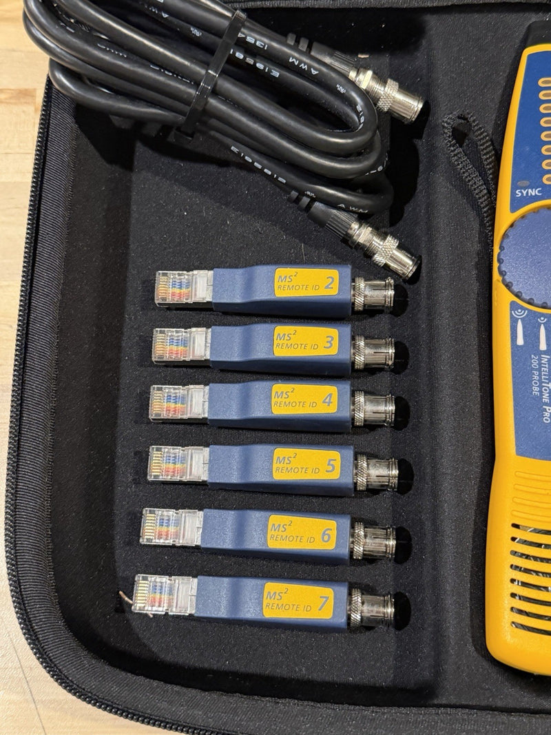 FLUKE NETWORKS MS2-KIT MICROSCANNER 2 & INTELLITONE PRO200 CABLE TEST KIT