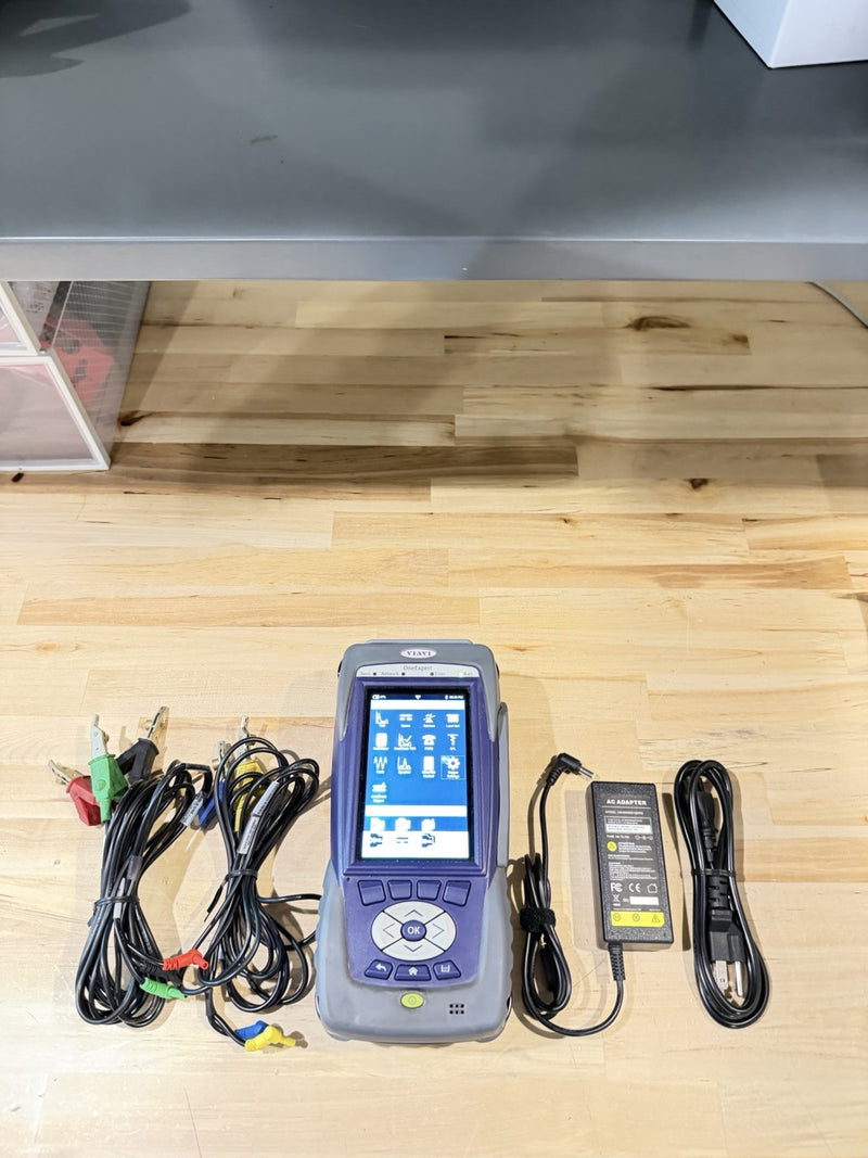 VIAVI ONX-580P ONE EXPERT FIBER TESTER WITH CABLES & CHARGER TESTED