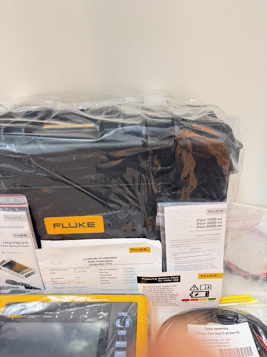 FLUKE 1777 POWER QUALITY ANALYZER (NEW FACTORY SEALED)CALIBRATED 2027 SHIPS FAST