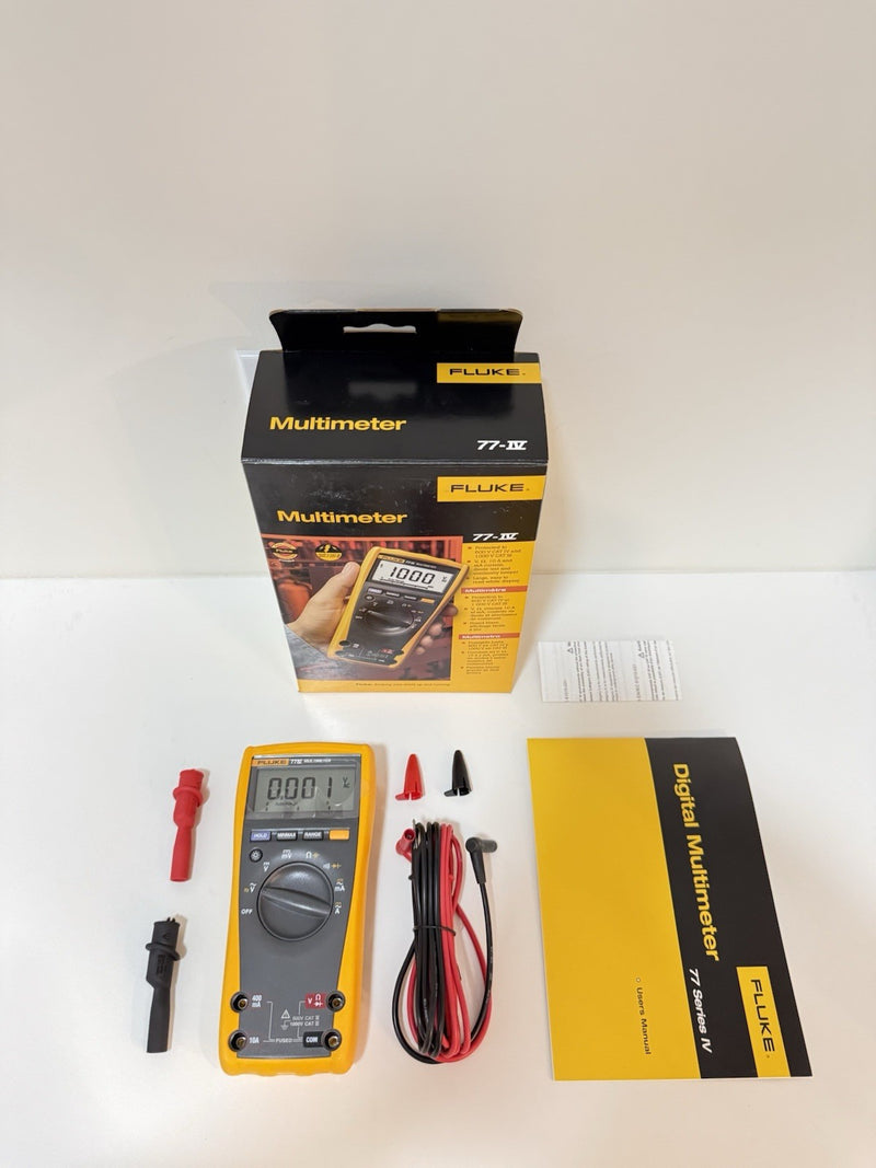 FLUKE 77 IV DIGITAL MULTIMETER CALIBRATED 2025