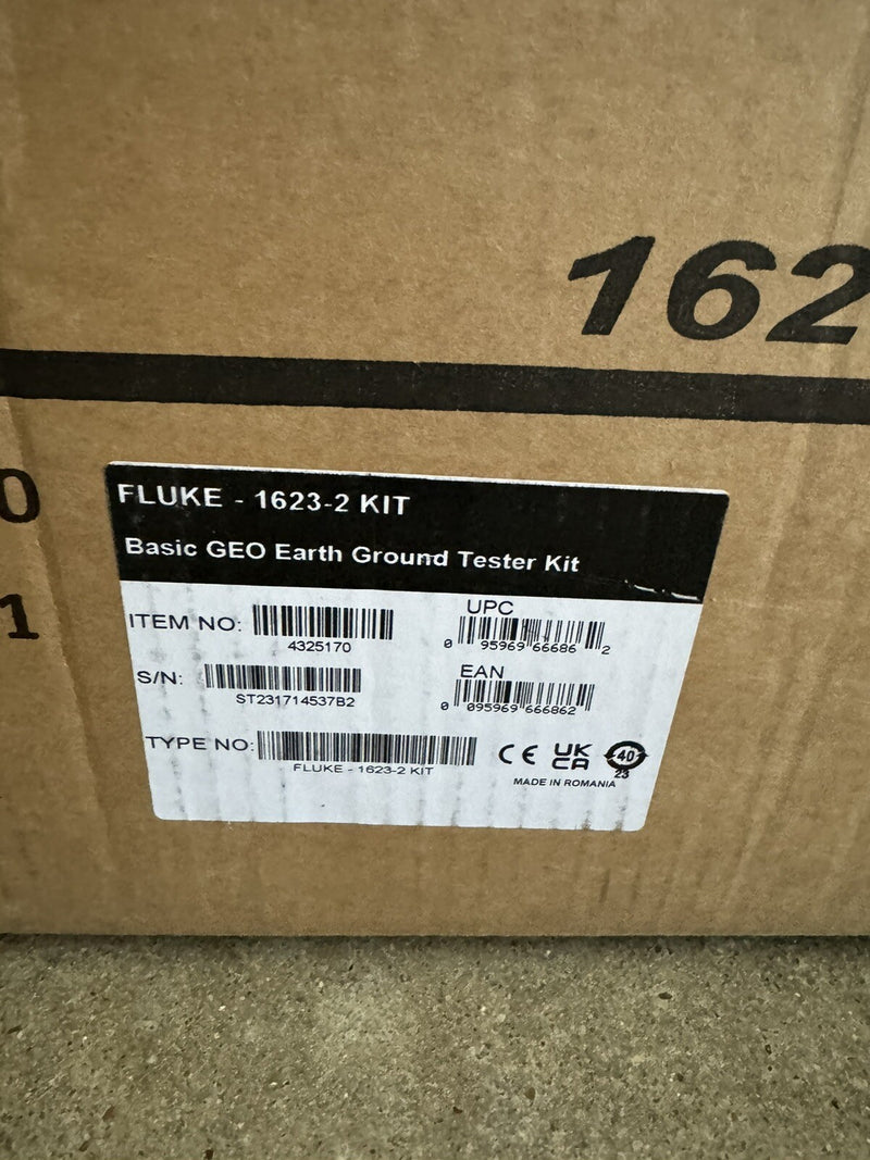 FLUKE 1623-2 EARTH GROUND TESTER KIT