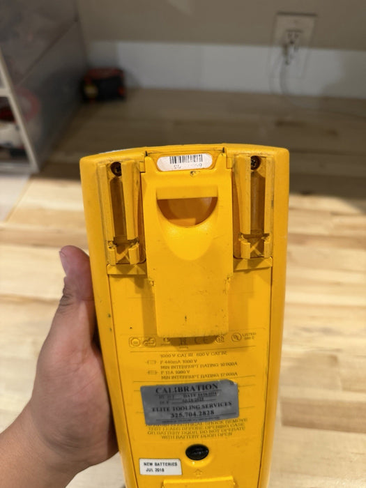 FLUKE 289 TRUE RMS DIGITAL MULTIMETER W/ LEADS & CLIPS (CALIBRATED 2025)