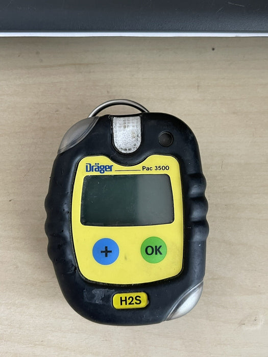 DRAGER PAC 3500 SINGLE GAS DETECTOR METER