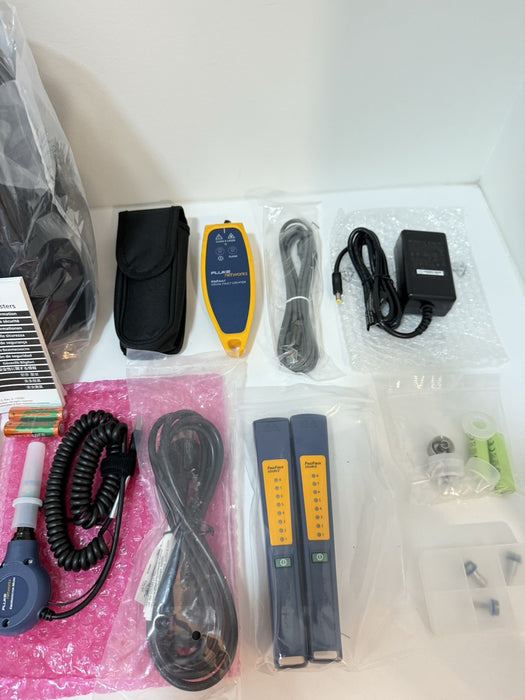 FLUKE NETWORKS FTK1375 MULTIMODE FIBER POWER METER & SOURCE WITH INSPECTION