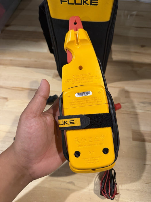 FLUKE 772 MILLIAMP PROCESS CLAMP WITH LEADS & CLIPS TESTED