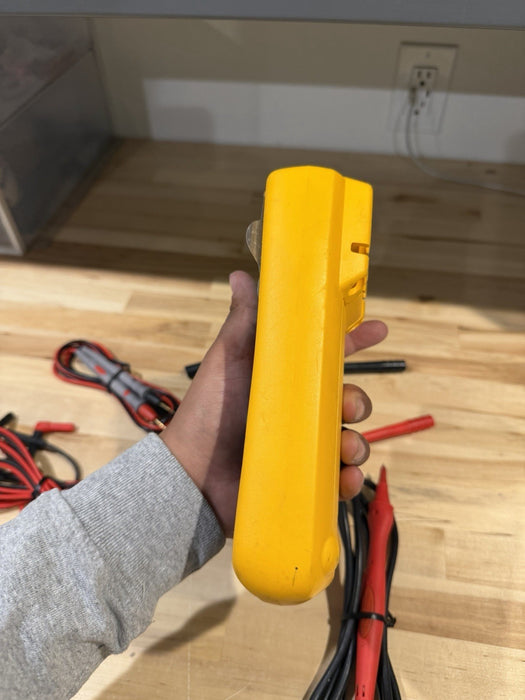 FLUKE 1507 INSULATION MULTIMETER W/ LEADS & CLIPS - SHIPS FAST