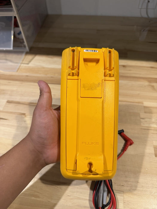 FLUKE 289 TRUE RMS ELECTRONIC LOGGING DIGITAL MULTIMETER W/ LEADS & CLIPS #4