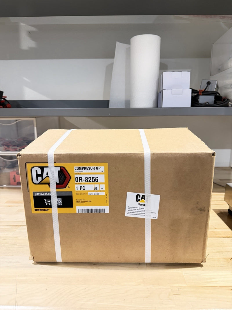 CATERPILLAR 0R-8256 AIR COMPRESSOR (NEW FACTORY SEALED / GENUINE OEM NEW