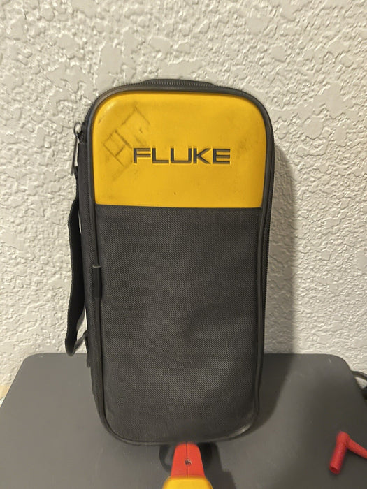 FLUKE 772 MILLIAMP PROCESS CLAMP METER WITH LEADS & BAG